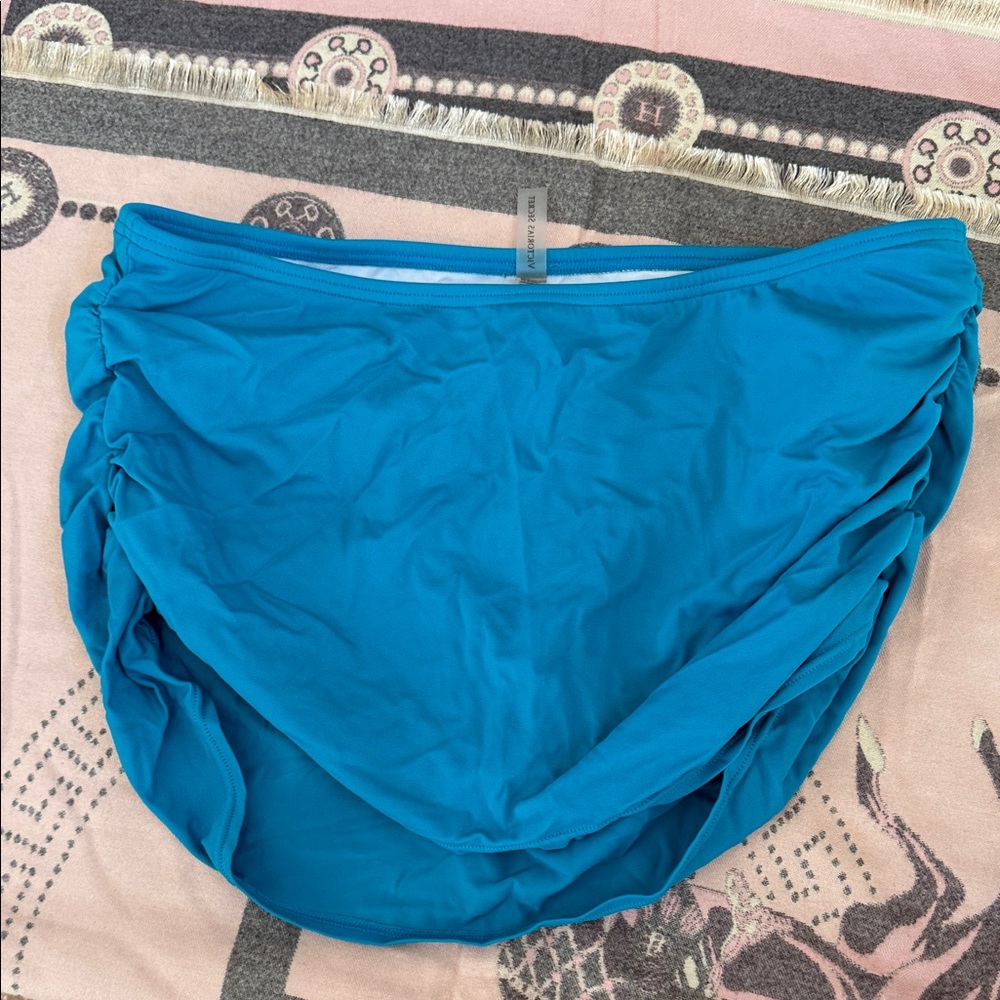 Victoria's Secret Bright Teal Bikini skirt Bottoms